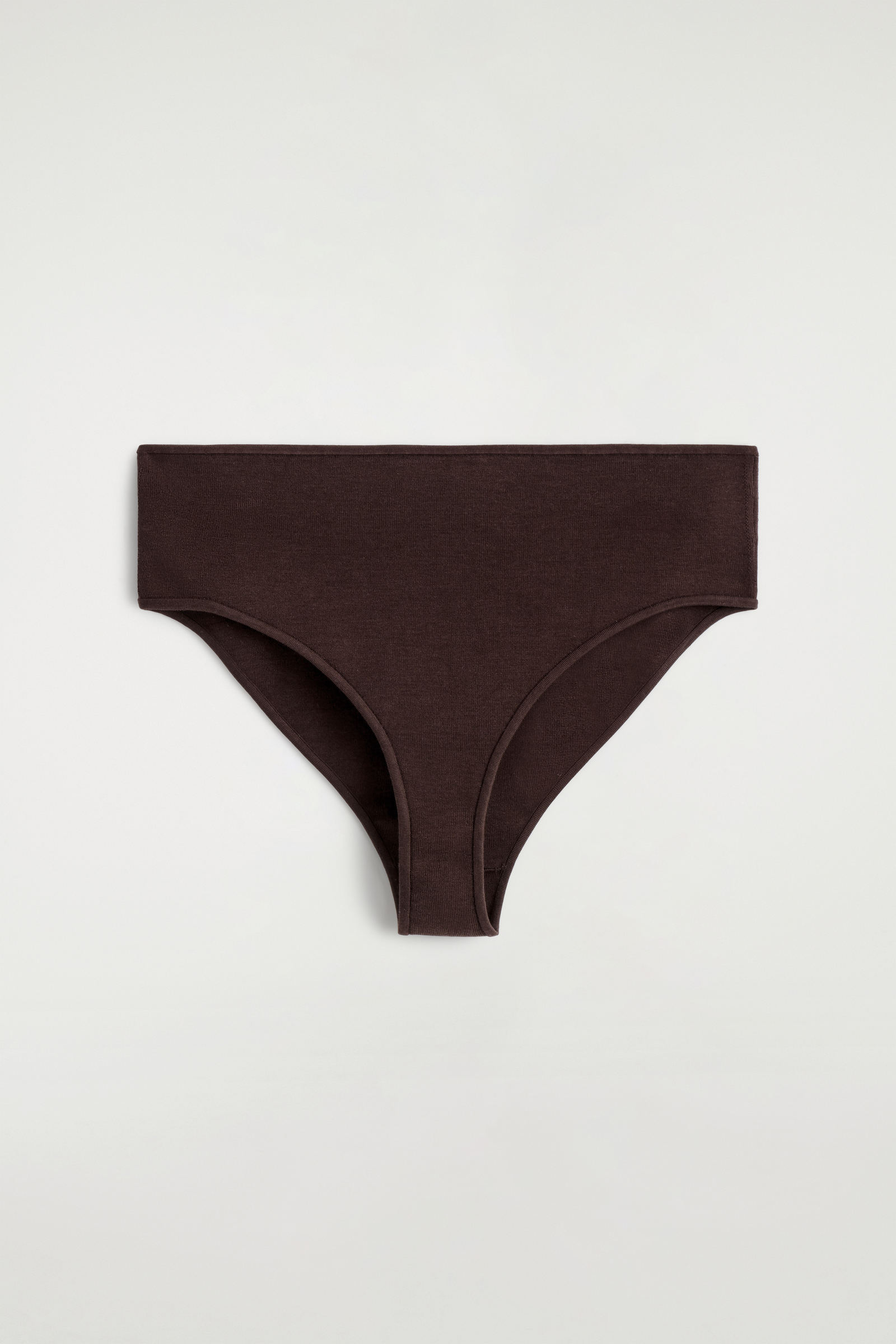 リブ編みシルク マイクロショーツ